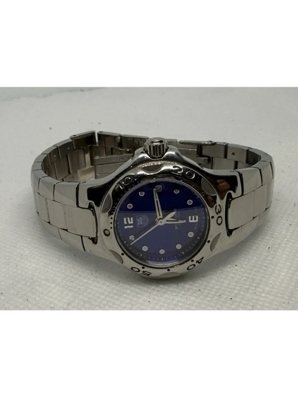 TAG Heuer Kirium WL131F Womens 32mm Blue Dial 200M Swiss Quartz Watch SS